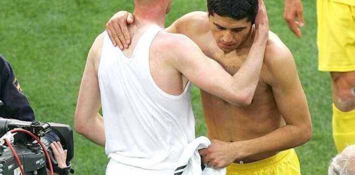 El día que Zidane le pidió la camiseta a Román