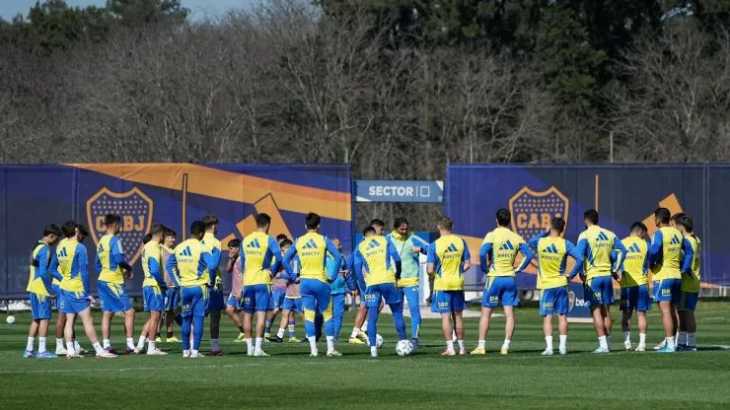 El discurso de Diego Martínez al plantel de Boca antes del entrenamiento: No está lejos...
