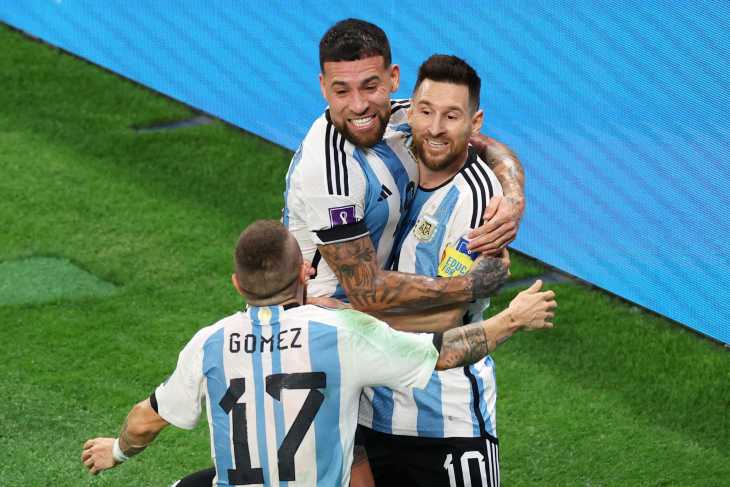 El divertido comentario de Otamendi sobre su asistencia a Messi