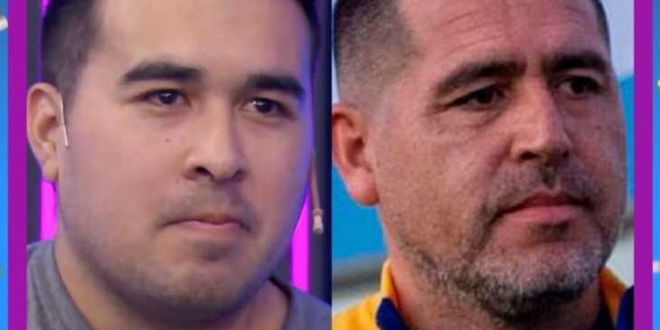 El doble de Riquelme hizo bailar a Laurita Fernández: Román está feliz