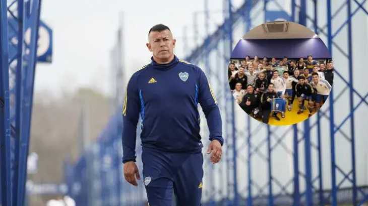 El emotivo posteo de Almirón tras la clasificación de Boca a octavos de la Libertadores