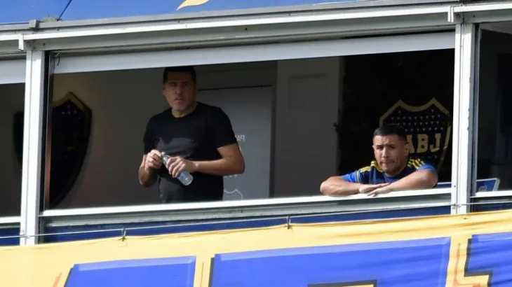 El enojo de Riquelme en el palco de La Bombonera por la derrota de Boca ante River