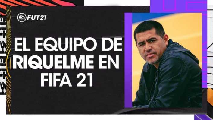 El equipo ideal de Juan Román Riquelme en FIFA 21
