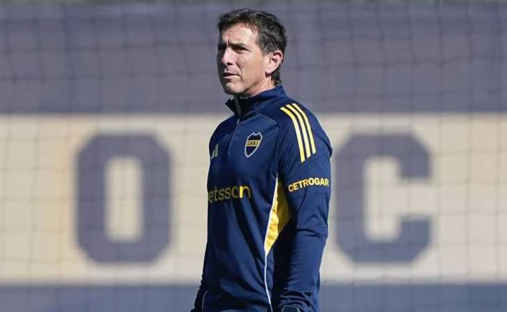 El equipo que probó Claudio Úbeda en Boca, pensando en Belgrano