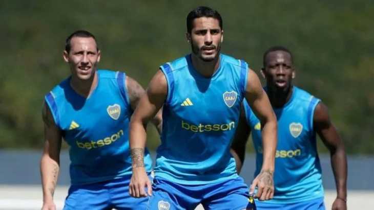 El equipo que probó Martínez para el debut de Boca en la Copa de la Liga