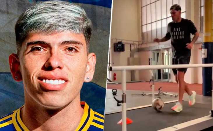 El especial trabajo de Carlos Palacios para ser titular en Boca Juniors