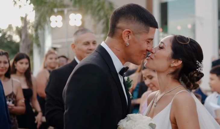 El espectacular video del casamiento de Marcos Rojo y la fiesta con los jugadores de Boca
