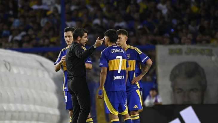 El exabrupto de Gago contra el árbitro Mastrángelo que no se vio en la transmisión de TV