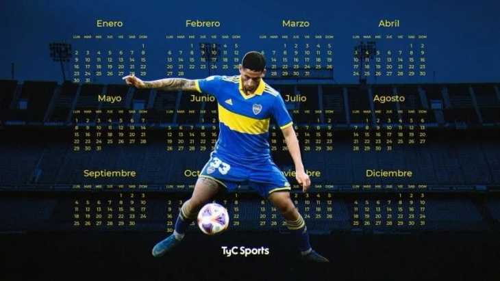 El fixture de Boca en la Liga Profesional 2023