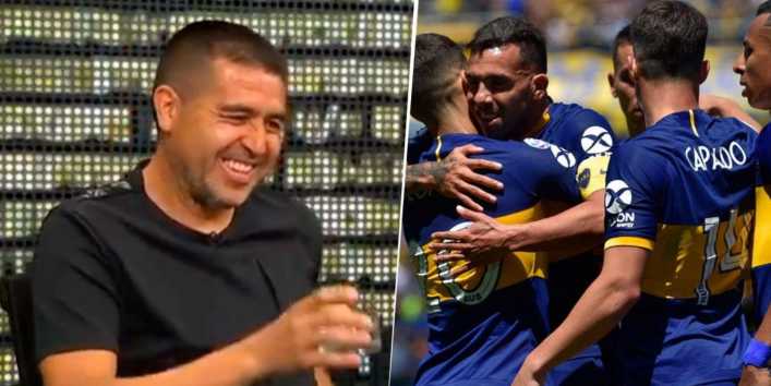El gesto de Riquelme con un posible refuerzo de Boca