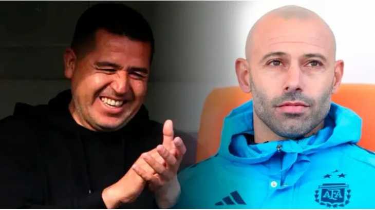 El gesto que Riquelme espera de Mascherano con los jugadores de Boca citados a los Juegos Olímpicos