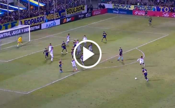 El golazo de Lautaro Blanco para abrir Boca vs. Paranaense en el amistoso disputado en Salta