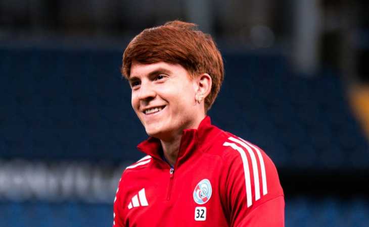 El golazo del Colo Barco en la práctica del Racing de Estrasburgo que se suma a su gran momento