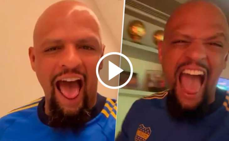 El gran festejo de Felipe Melo tras la victoria de Boca ante River: “Gallinas”