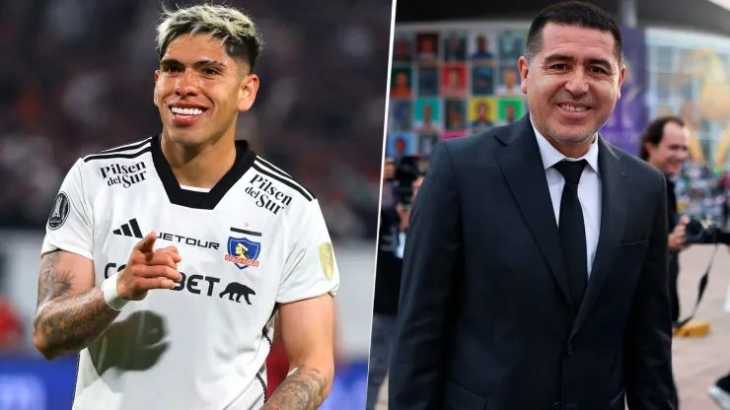 El guiño de Carlos Palacios a Juan Román Riquelme tras su gol a River