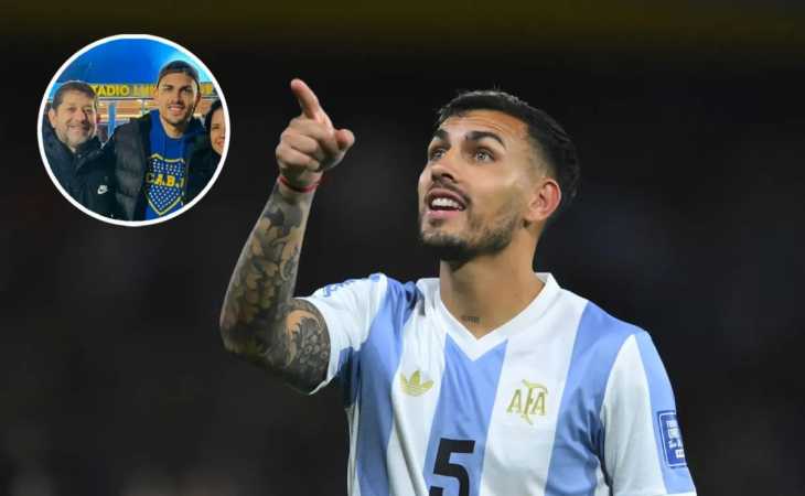El guiño del padre de Leandro Paredes en Instagram que sorprendió en Boca: Tirando la caña