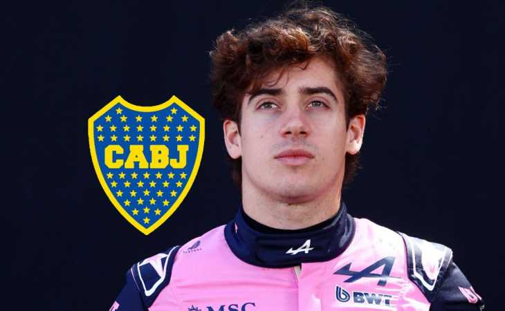 El guiño viral de Franco Colapinto a Boca: llegó al próximo Gran Premio de Fórmula 1 con un piluso