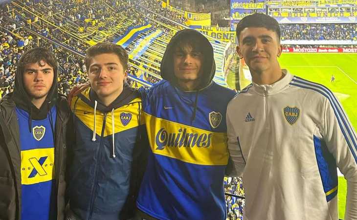 El hijo de Gustavo Quinteros es hincha de Boca y espera que su padre sea el nuevo DT tras la salida de Gago