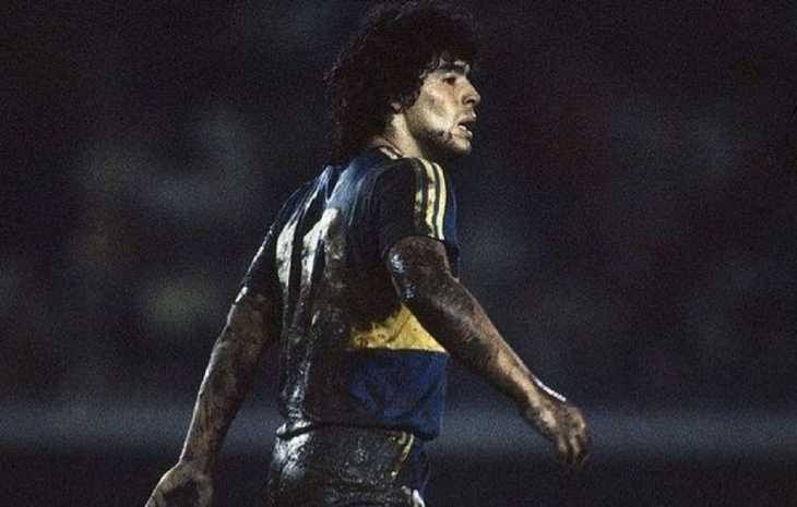 El homenaje de Boca en el cumpleaños de Diego Maradona