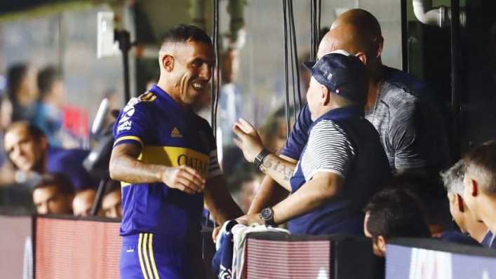 El homenaje que Tevez prepara para Maradona