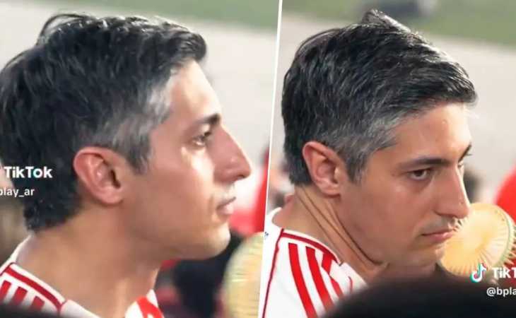 El inesperado aparato que llevó un hincha de River al Monumental y fue meme entre los hinchas de Boca