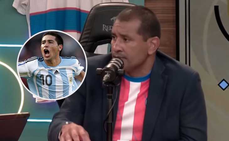 El inesperado recuerdo de un exjugador de Paraguay sobre Riquelme: “Ni parecés...”
