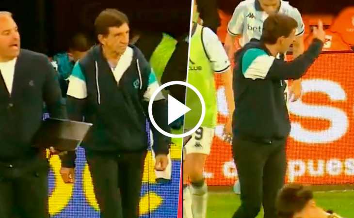 El insólito gesto de Gustavo Costas a la platea de Boca: “¿Que hace?”