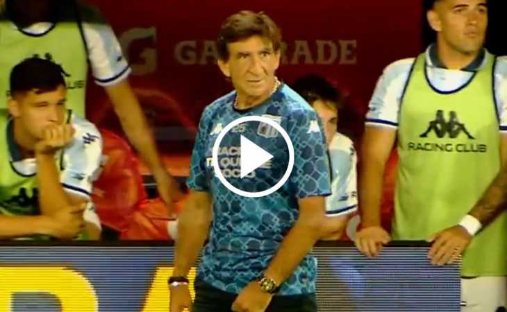 El insólito gesto de Gustavo Costas ni bien terminó el partido entre Boca y Racing
