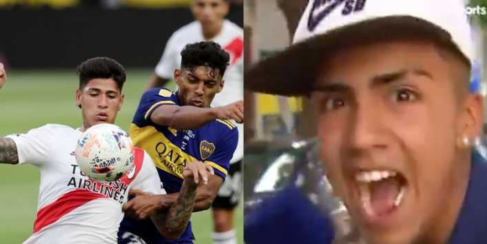 El lapsus de un hincha de Boca Juniors, que se hizo viral en redes sociales