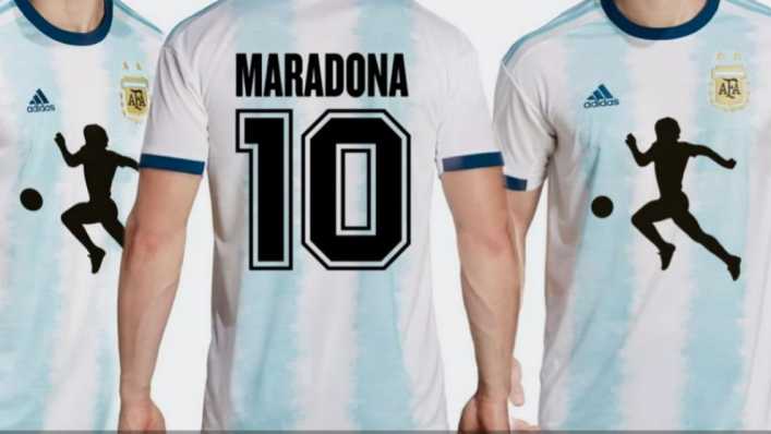 El mejor homenaje de la Liga argentina a Maradona: todos con la misma camiseta