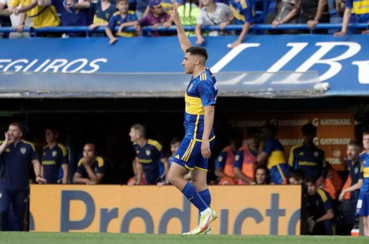 El mejor: La estadística que lidera Miguel Merentiel en el fútbol argentino