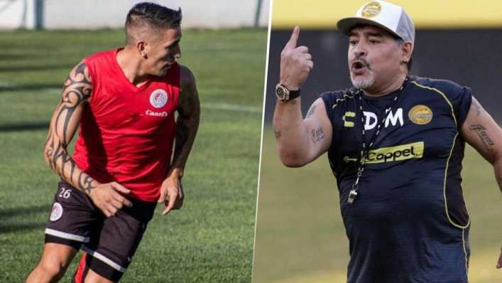 El mensaje de Centurión por la muerte de Maradona que después tuvo que borrar de las redes