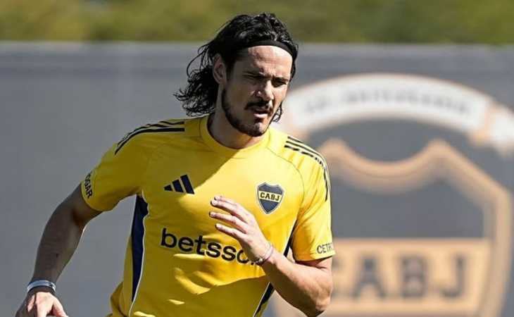 El mensaje de Edinson Cavani en plena recuperación: cuánto falta para su regreso en Boca