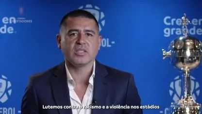 El mensaje de Riquelme con la Conmebol y Fluminense en la previa de la final de la Libertadores