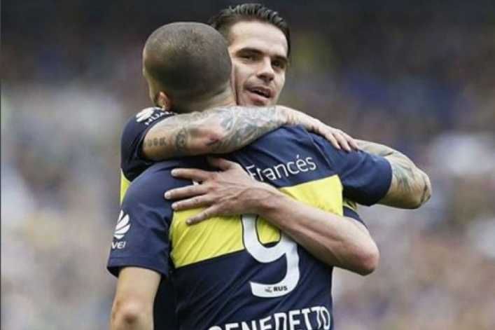El mensaje que El Pipa Benedetto le dejó Gago en Instagram
