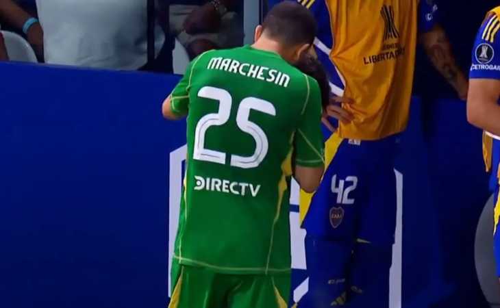 El momento en el que Marchesín le pidió a Gago no atajar los penales en la derrota de Boca contra Alianza Lima