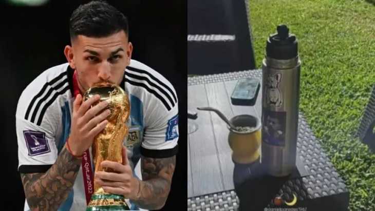 El padre de Paredes y un posteo que ilusionó a Boca