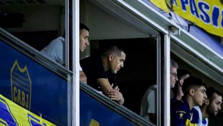 El palito de Juan Román Riquelme por la seguidilla de partidos ante Palmeiras y River
