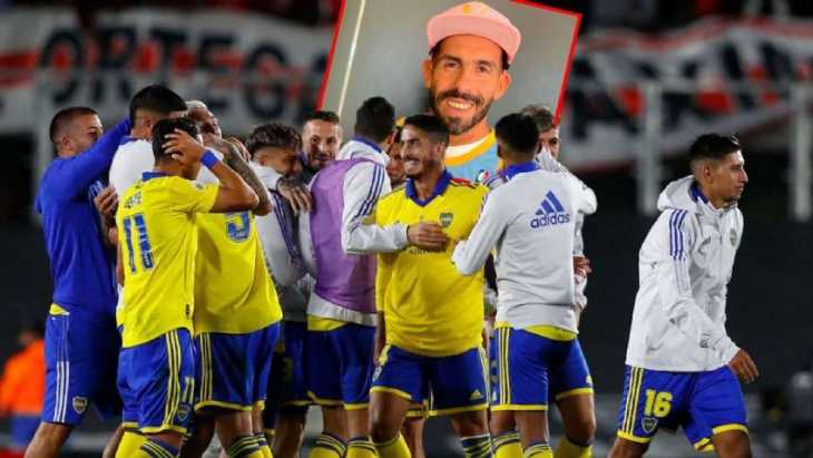 El particular posteo de Tevez el día después del triunfo de Boca en el Monumental