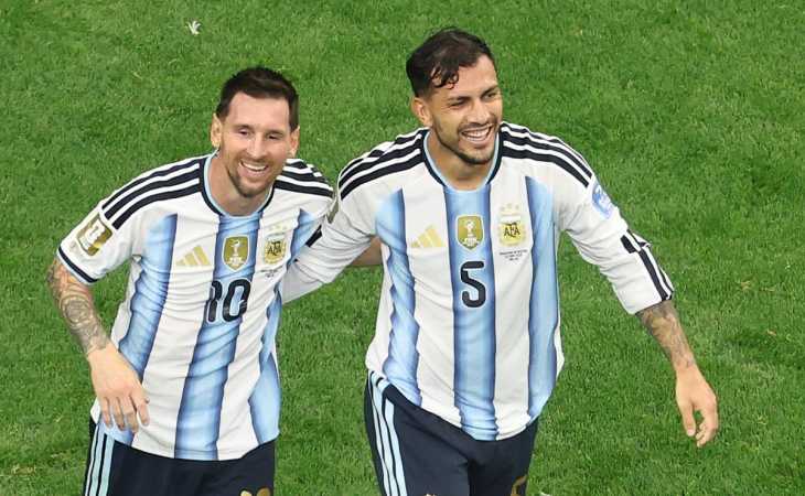 El partido de Leandro Paredes ante Austria: clave en el segundo de Messi, toques y una amarilla