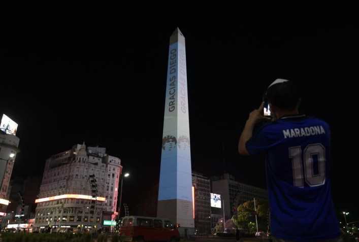 El pedido de todos: que haya Justicia y paz por Maradona