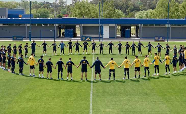 El plantel de Boca y el cuerpo técnico de Úbeda hizo una promesa interna tras el fallecimiento de Russo
