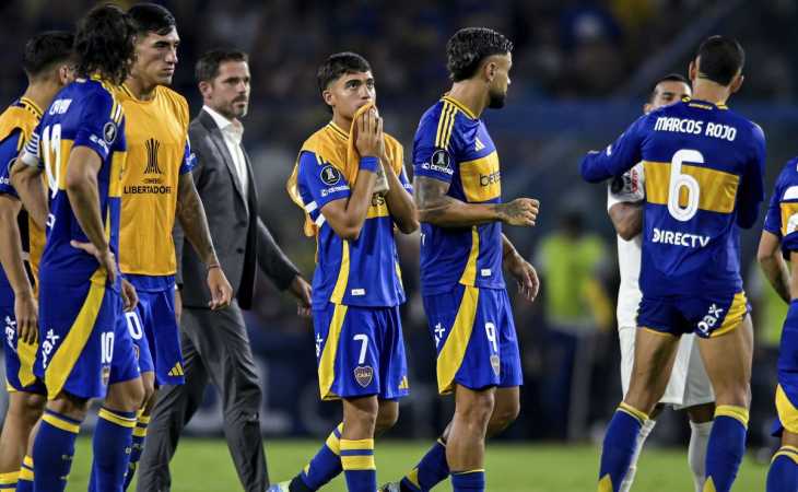 El plantel de Boca y una sorpresiva reacción tras la salida de Gago que asombró a los hinchas