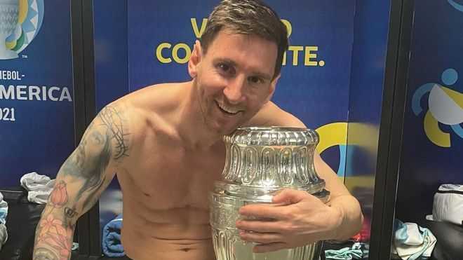 El post más feliz de Leo Messi en Instagram