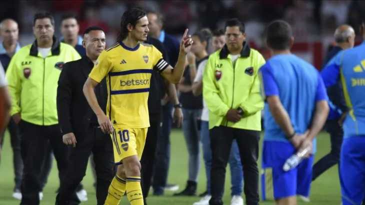 El posteo de Edinson Cavani en plena madrugada en solidaridad con Javier Altamirano