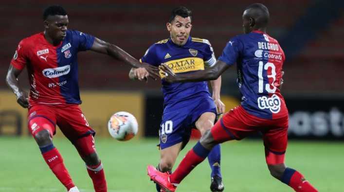 El posteo de Tevez en TW post triunfo en Libertadores