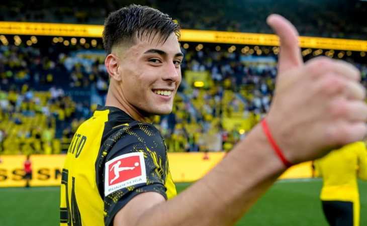 El posteo del Borussia Dortmund con Aaron Anselmino y una frase de Boca que fue viral: “El CM entendió todo”