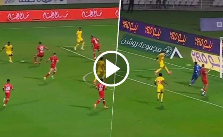 El primer gol de Equi Fernández en Arabia Saudita