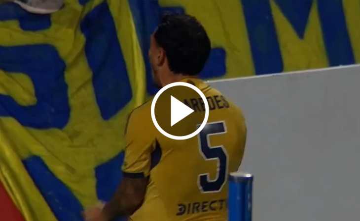 El primer gol de Paredes: así fue el 1-0 de Boca ante Independiente Rivadavia