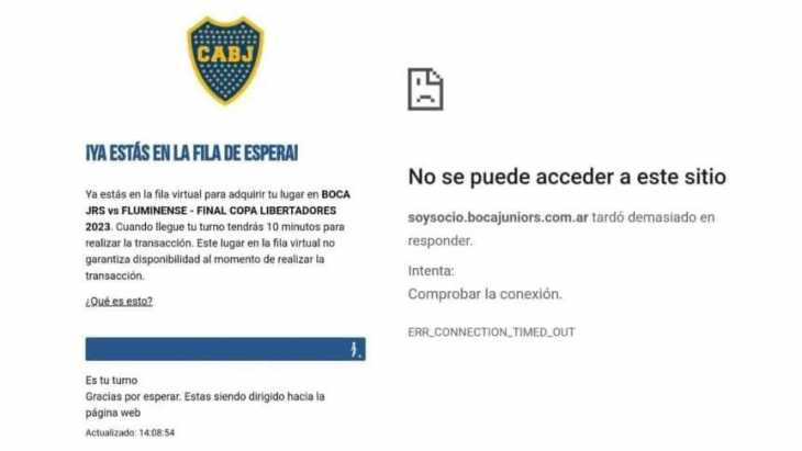 El reclamo de los socios de Boca por los problemas para sacar las entradas de la final de la Copa Libertadores